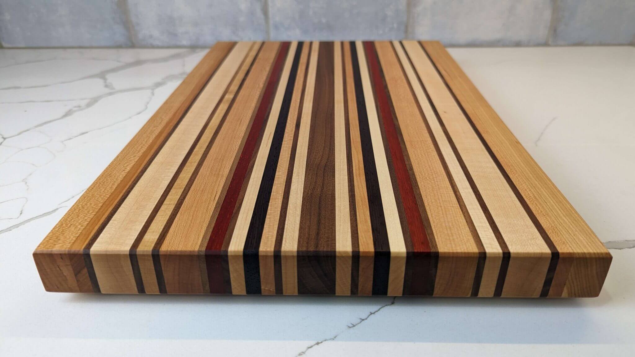 Jobois Crimson Sky Customizable Handmade Cutting Board CB38, Hand Made in  USA (18
