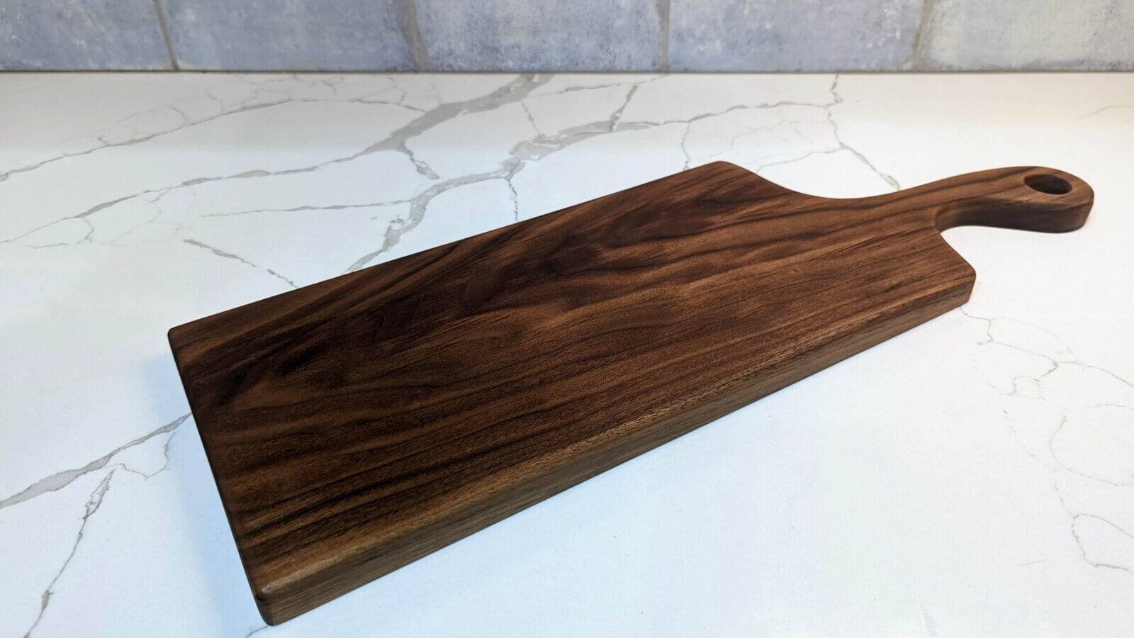 Wood Charcuterie Board with Handle (CHAR-8)